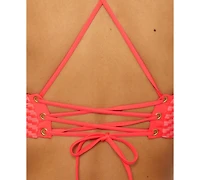 Becca Women's Connect Underwire Halter Bikini Top