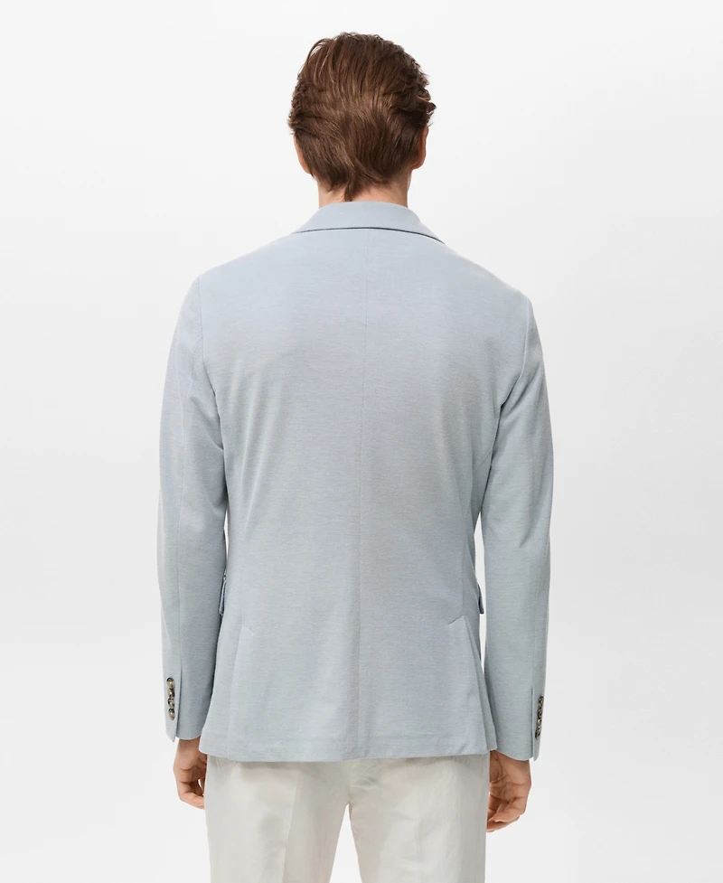 Mango Men's Verner Slim Fit Cotton Blazer