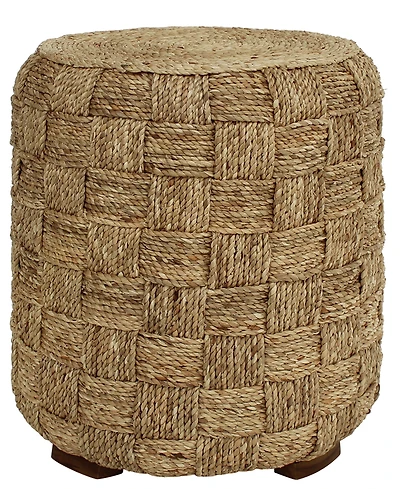 Gallerie Decor 20" Manufactured Wood Cambridge Round Side Table