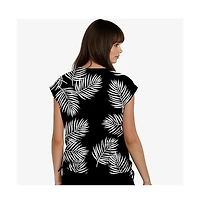 Calypsa Women's Daphne Loose Swim Top