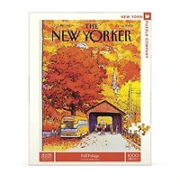 New York Puzzle Company Covered Bridge 1000 Piece Puzzle