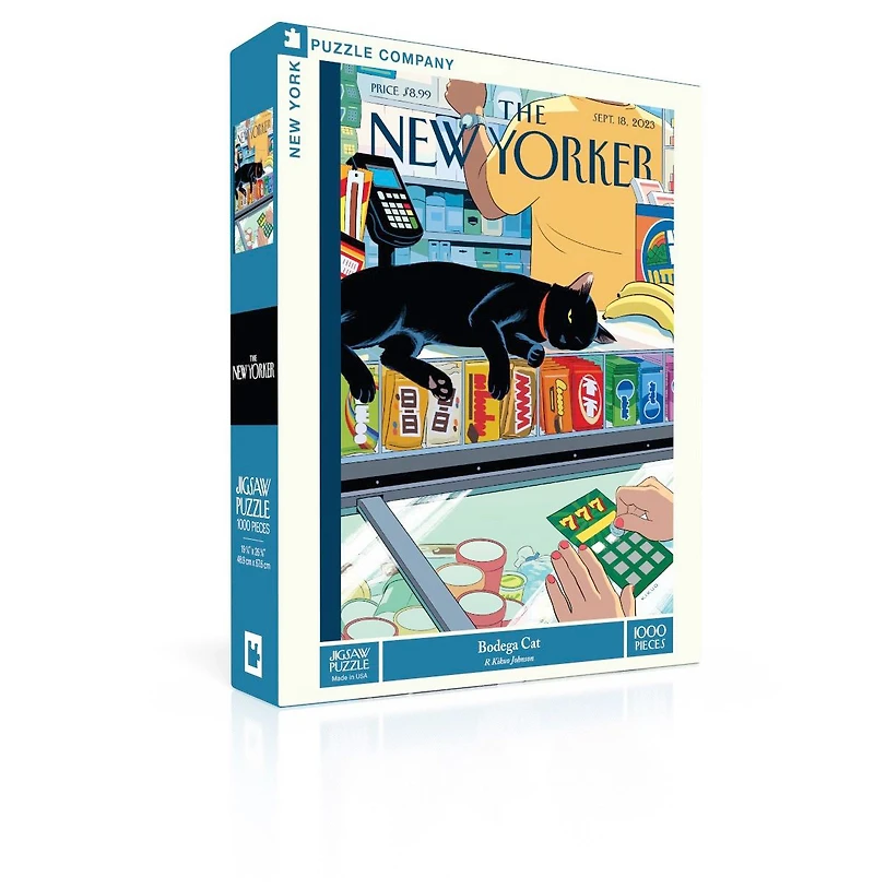 New York Puzzle Company Bodega Cat 1000 Piece Puzzle