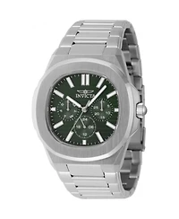 Invicta Men's 48329 Speedway Quartz 3 Hand Green Dial Watch