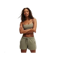 Cotton On Women's Active Plush Cargo Short