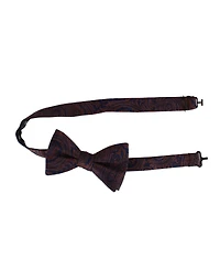 Trafalgar Men's Sobee Paisley Silk Bow Tie