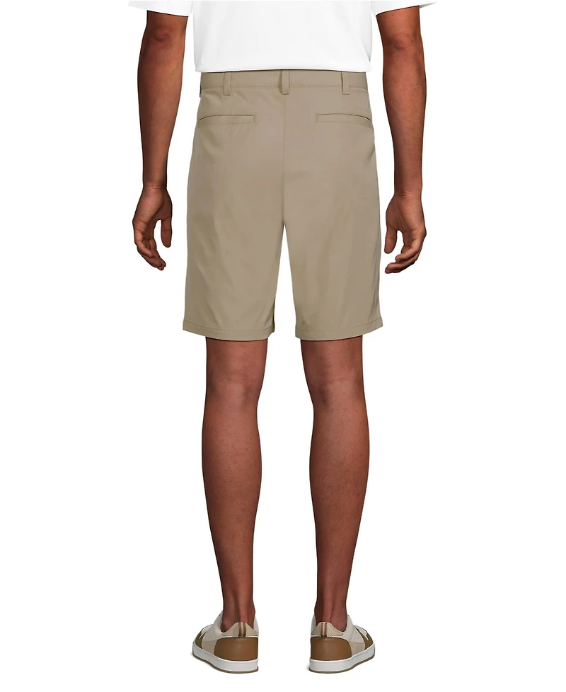 Lands' End Men's Active Performance 9" Chino Shorts