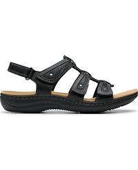 Clarks Women's Collection Laurieann Ivy Rip Tape Sandals