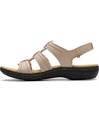 Clarks Women's Collection Laurieann Ivy Rip Tape Sandals