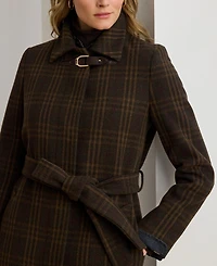 Lauren Ralph Women's Belted Single-Breasted Wool Coat
