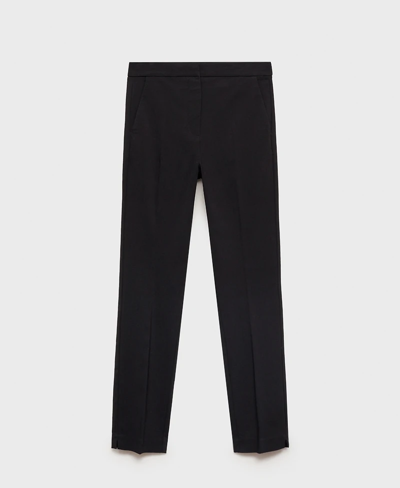 Mango Women's Crop Skinny Pants