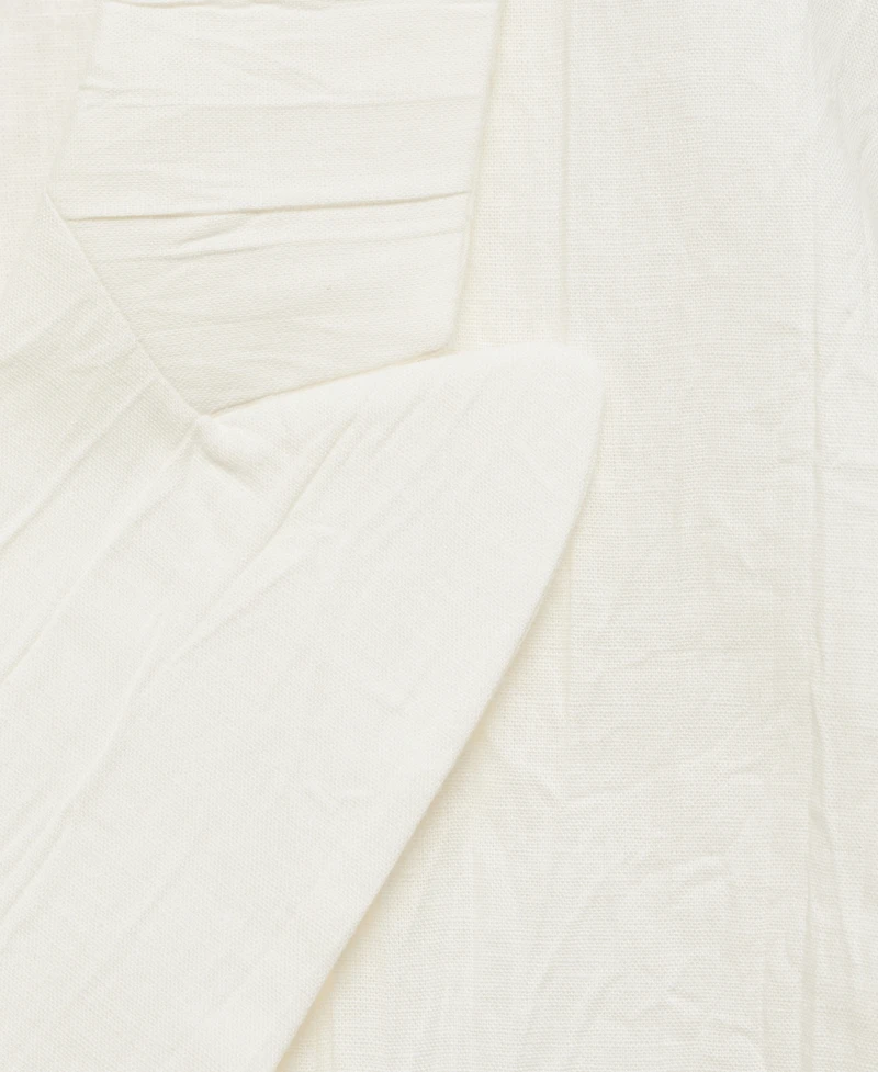 Mango Women's Wrinkled-Effect Suit Jacket
