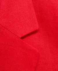 Mango Women's Double-Breasted Linen Suit Jacket