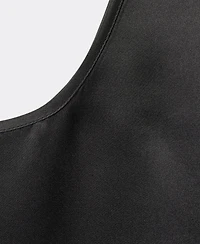 Mango Women's Wide Straps Silk Top