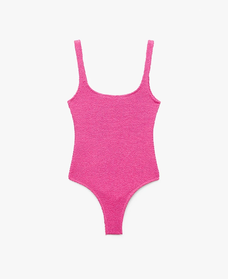 Mango Women's Textured Swimsuit