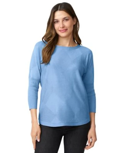 Melissa Paige Womens Boat Neck Diamond Knit Dolman Sleeve Sweater Pxs Xl