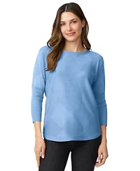 Melissa Paige Womens Boat Neck Diamond Knit Dolman Sleeve Sweater Pxs Xl