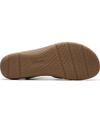 Clarks Collection Women's Elizabelle Kay Riptape Flat Sandals