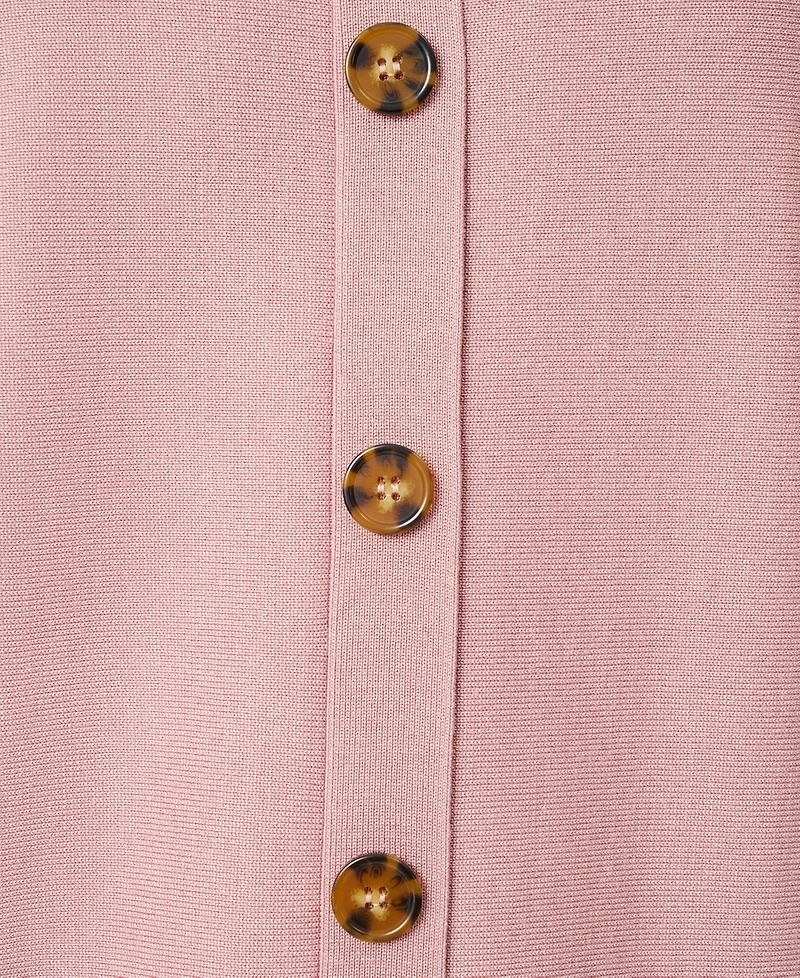 Melissa Paige Women's Boatneck Button-Back Dolman-Sleeve Sweater