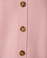 Melissa Paige Women's Boatneck Button-Back Dolman-Sleeve Sweater