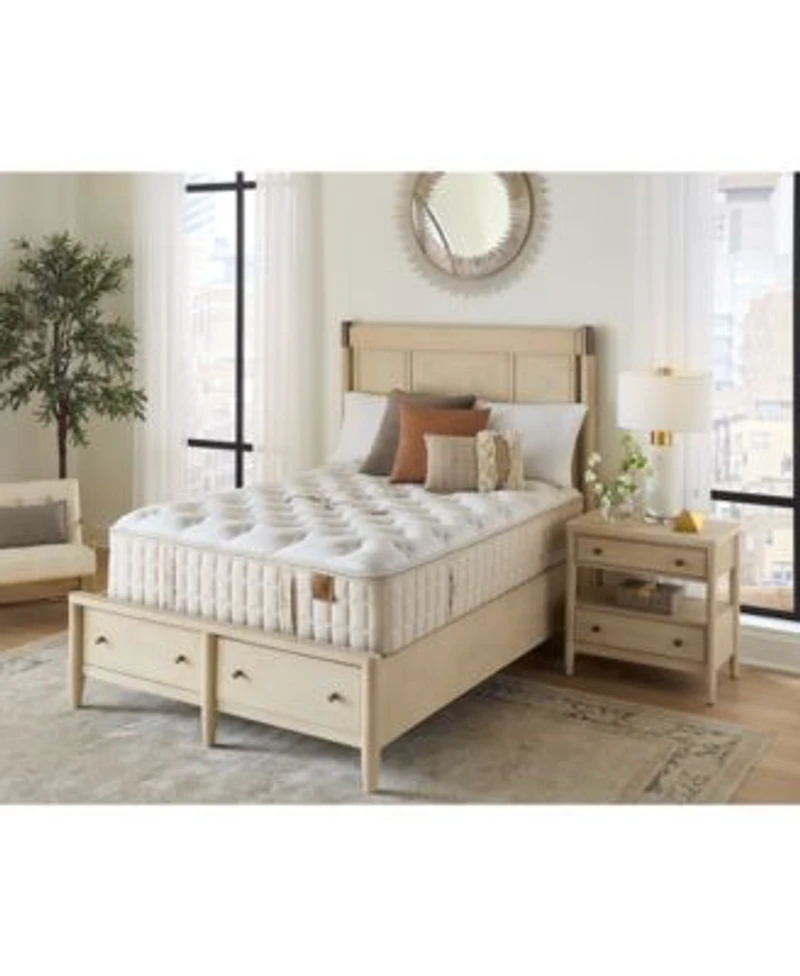 Hotel Natural Collection By King Koil Lotus 16 Trim Line Medium Mattress Collection Exclusively At Macys