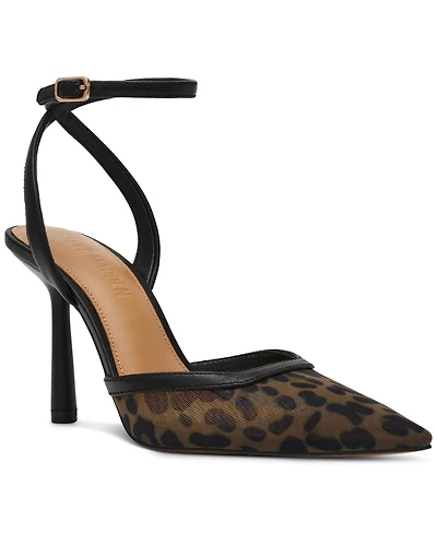 Steve Madden Women's Alliance Mesh Two-Piece Pumps