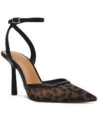 Steve Madden Women's Alliance Mesh Two-Piece Pumps