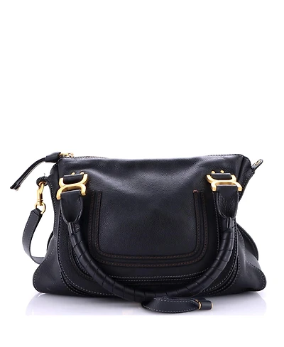 Pre-Owned Chloe Medium Marcie Shoulder Bag Leather