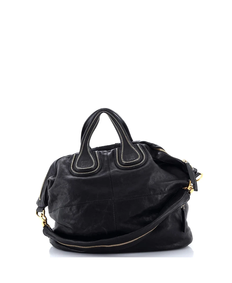 Pre-Owned Givenchy Nightingale Satchel Leather