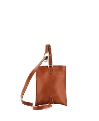Pre-Owned Hermes Pochenplus Sling Wallet Leather