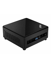 Msi Cubi 5 12M-016BUS Mini Barebone Desktop Computer, Intel Core i7-1255U 1.7GHz, Ram, Storage and Os Not Included, Black