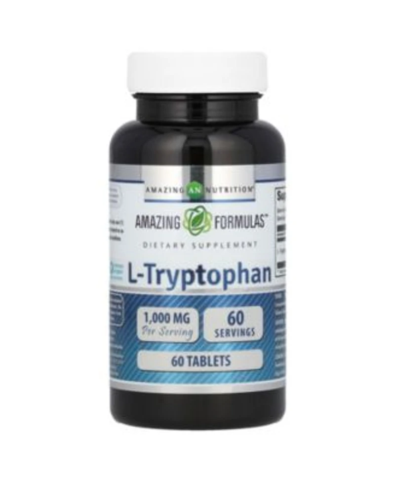 Amazing Nutrition L Tryptophan 1 000 Mg 60 Tablets