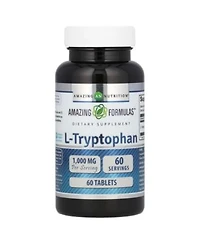 Amazing Nutrition L Tryptophan 1 000 Mg 60 Tablets