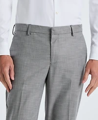 Perry Ellis Portfolio Men's Modern Fit Sharkskin Dress Pants