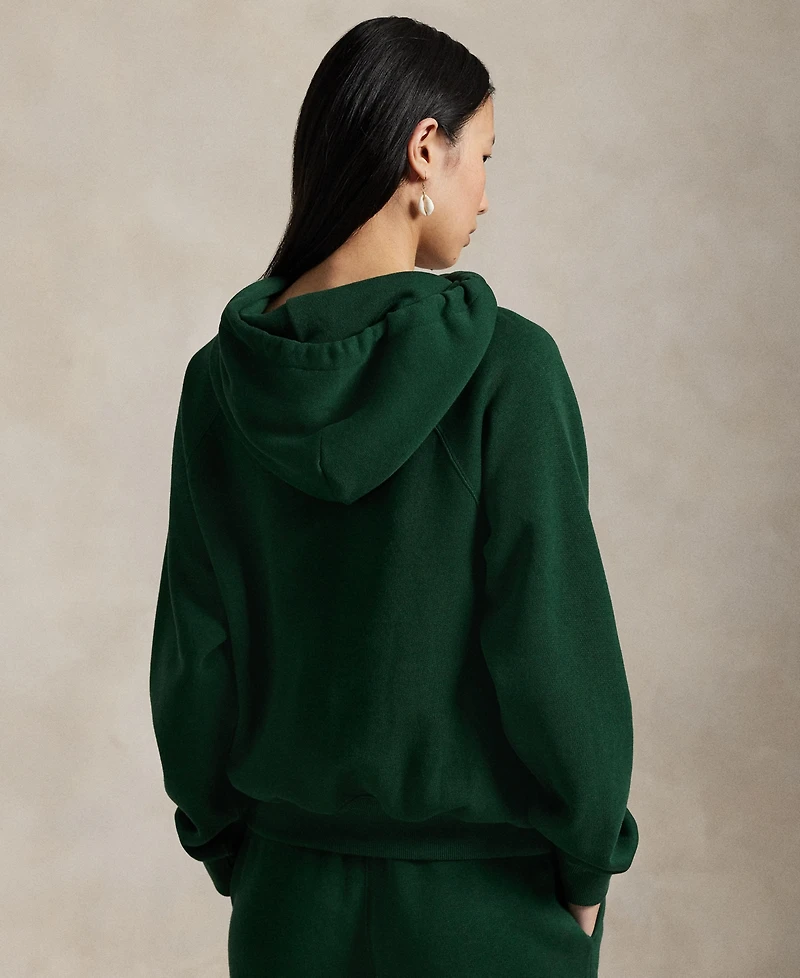 Polo Ralph Lauren Women's Shrunken-Fit Fleece Hoodie