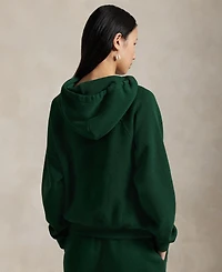 Polo Ralph Lauren Women's Shrunken-Fit Fleece Hoodie