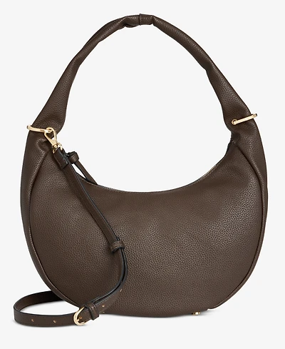On 34th Harlowwe Small Pebbled Hobo Bag, Exclusively at Macy's