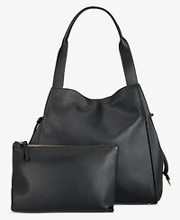 On 34th Jyyll Large Solid Tote with Removable Pouch