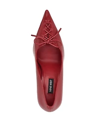 Nine West Women's Marsen Lace-Up Stiletto Pumps