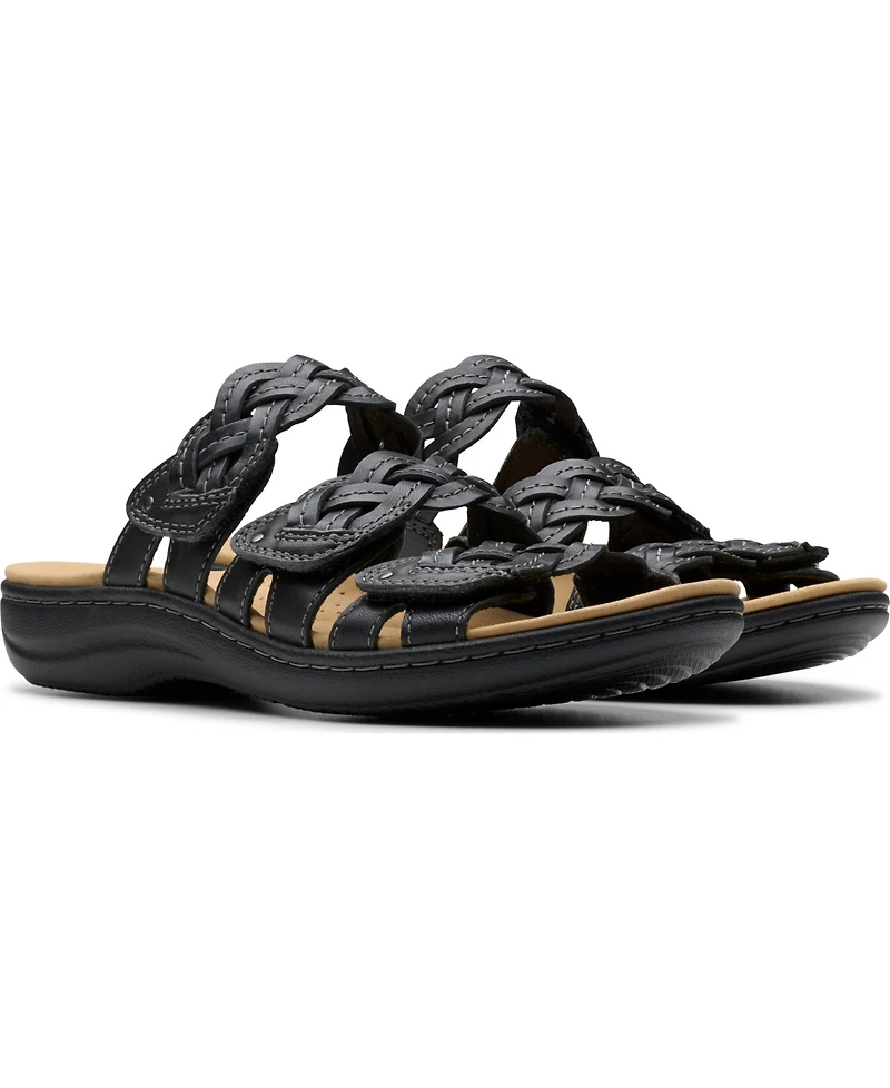 Clarks Collection Women's Laurieann Rio Slip-On Flat Sandals
