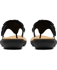 Clarks Collection Women's Laurieann Palm Flip-Flop Sandals
