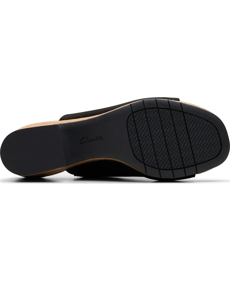 Clarks Collection Women's Nerisa Vine Wedge Sandals