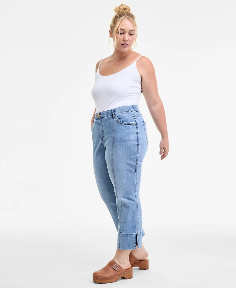 Democracy Trendy Plus "Ab"solution High-Rise Kick-Flare Jeans