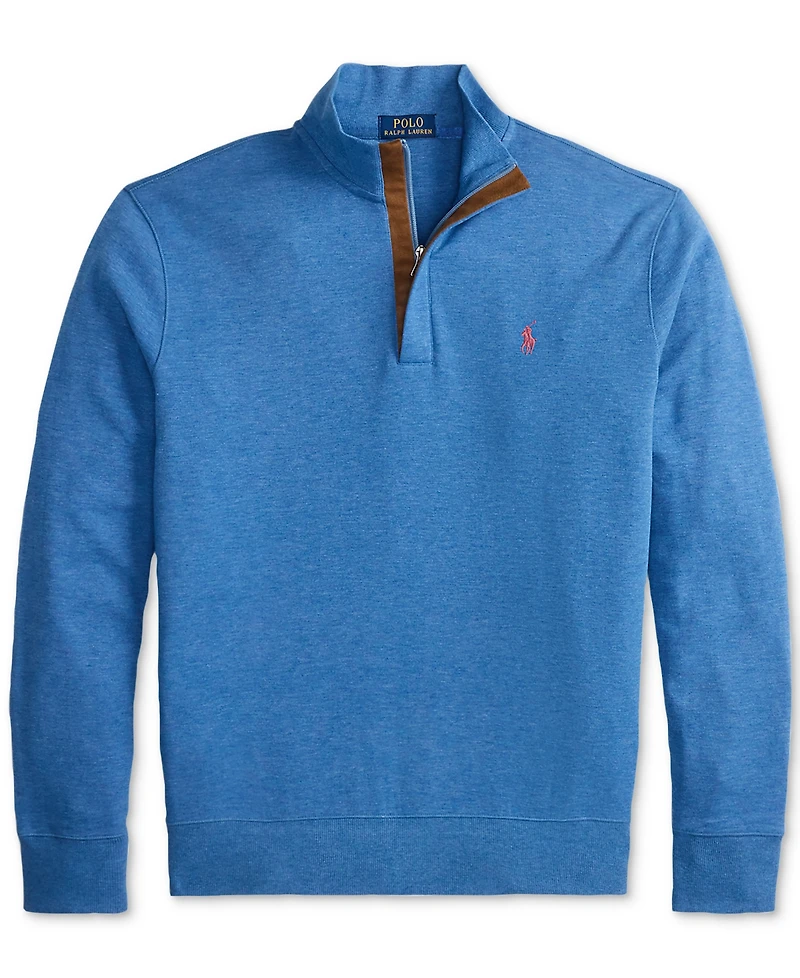 Polo Ralph Lauren Men's Luxury Jersey Quarter-Zip Pullover