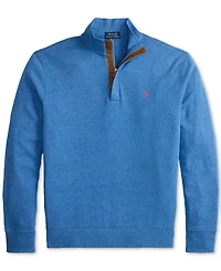 Polo Ralph Lauren Men's Luxury Jersey Quarter-Zip Pullover