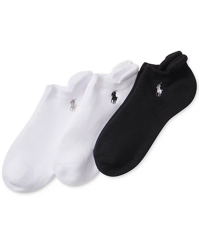 Polo Ralph Lauren Women's 3-Pk. Heel Tab Cushion Sport Socks 7470PK