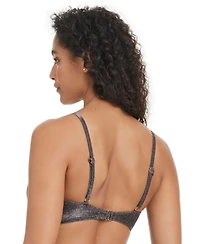 Bar Iii Women's Shimmer Core Underwire Bikini Top, Exclusively at Macy's