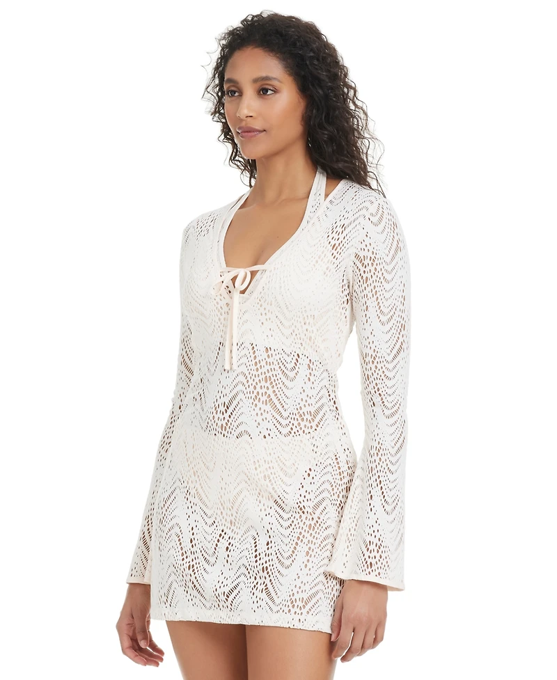 Bar Iii Women's Goddess Crochet Dress Cover-Up, Macy's Exclusive