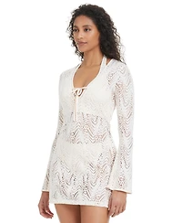 Bar Iii Women's Goddess Crochet Dress Cover-Up, Macy's Exclusive