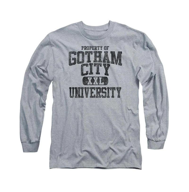 Batman Men's Property Of Gcu Long Sleeve Adult Tee / T-Shirt