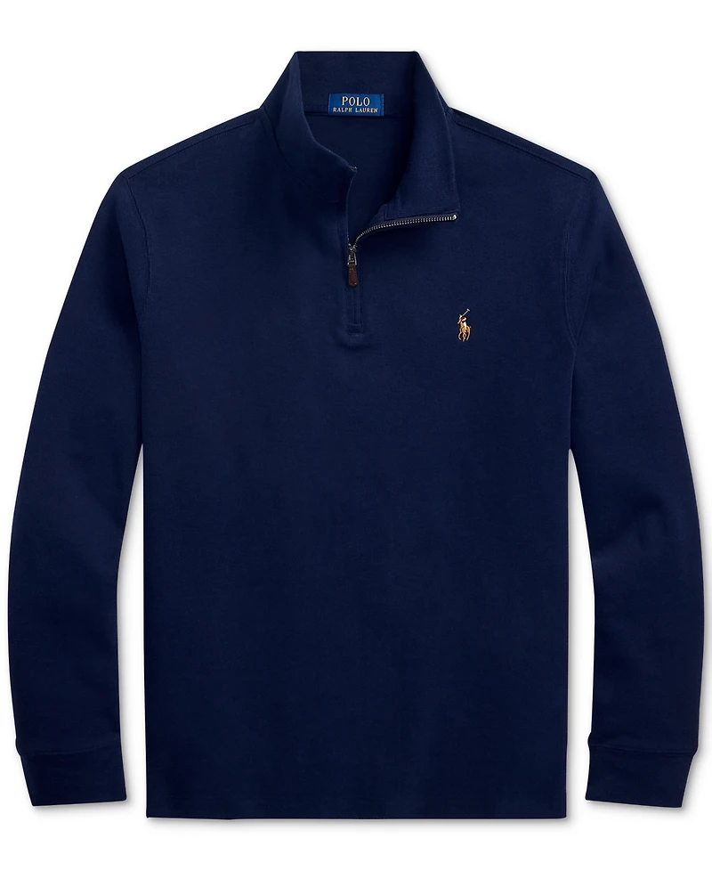 Polo Ralph Lauren Men's Estate-Rib Cotton Quarter-Zip Pullover